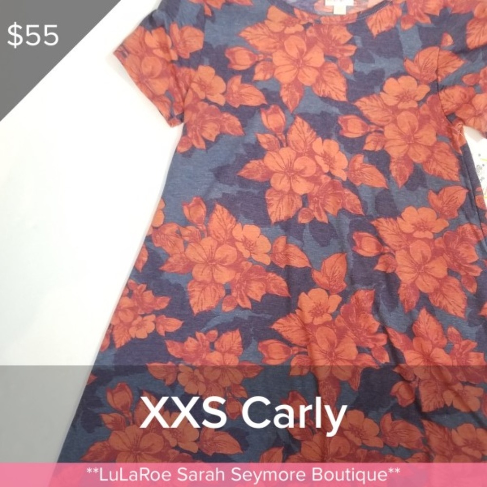 LuLaRoe Carly, Tropical, BNWT